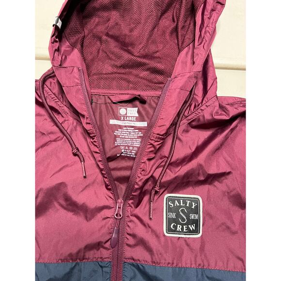 Salty Crew S-Hook Wind Breaker Red /Blue Mens size XL
Summer / hiking / outdoors - Picture 3 of 11